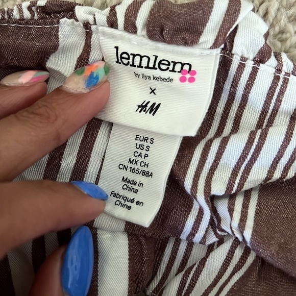 H&M x Lemlem Crop Top - Picture 4 of 5